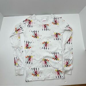 Hanna Andersson Pajamas 130 Youth 8 ballerina dancer Top Shirt Organic